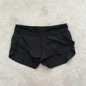 Lululemon Athletica Black Athletic Shorts Lightweight Performance Fit